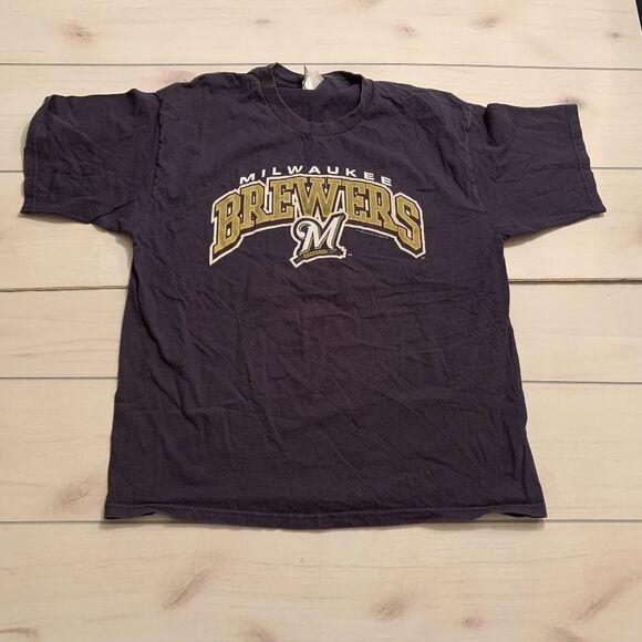 Other - mens XL Milwaukee‎ Brewers t-shirt navy